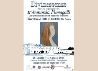 “Divinessenze”, le opere di Fumagalli e le sculture di Tomassetti in mostra a Città di Castello