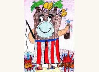 La mascotte degli alunni della Scuola”Bice Piacentini” diventa il simbolo della Notte Bianco-Rosa