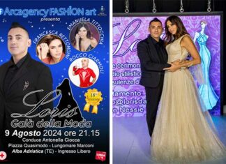 Il “Gala della Moda” di Alba Adriatica celebra 18 anni: una passerella di creazioni, spettacoli e solidarietà