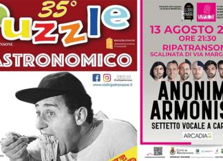Ripatransone, 35° Puzzle Gastronomico e concerto del Settetto Vocale “Anonima Armonisti”