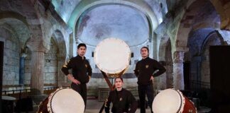 Grottammare, XXII FestivaLiszt : concerto all’alba dei Munedaiko con i tamburi sacri giapponesi