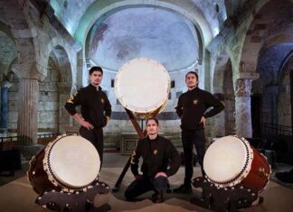 Grottammare, XXII FestivaLiszt : concerto all’alba dei Munedaiko con i tamburi sacri giapponesi