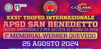 Pesca, “Trofeo internazionale di canna da riva – I Memorial Werner Quevedo” il 25 agosto al Molo Sud