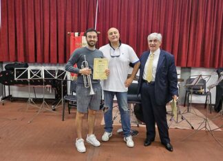 Gli alunni del Conservatorio “Pergolesi” di Fermo al concerto dell’Orchestra giovanile di fiati dell’Anbima a Torre del Lago