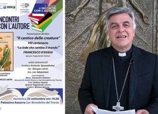 Il Vescovo Palmieri alla Palazzina Azzurra per parlare del Cantico delle Creature