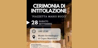 Cupra Marittima, la piazzetta del paese alto verrà intitolata al Prof. Mario Bucci