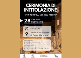 Cupra Marittima, la piazzetta del paese alto verrà intitolata al Prof. Mario Bucci