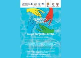 “Quattro mani”, mostra d’arte contemporanea alla Palazzina Azzurra di San Benedetto