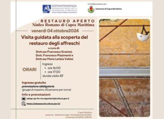 Ninfeo Romano di Cupra Marittima, al via la seconda giornata di restauro aperto