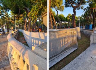 San Benedetto, partiti i lavori di restauro delle balaustre di viale Buozzi e via delle Tamerici