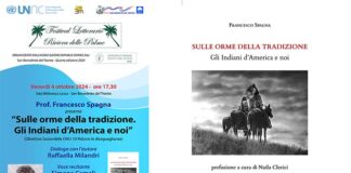 Festival Letterario Riviera delle Palme, 4 ottobre dedicato ai Nativi Americani con l’antropologo Francesco Spagna