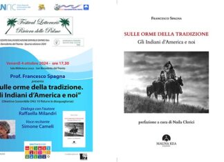 Festival Letterario Riviera delle Palme, 4 ottobre dedicato ai Nativi Americani con l’antropologo Francesco Spagna