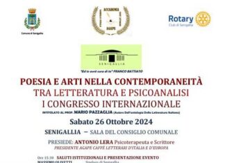 “Poesia e Arti nella contemporaneità”, congresso internazionale e Premi Agape a Senigallia
