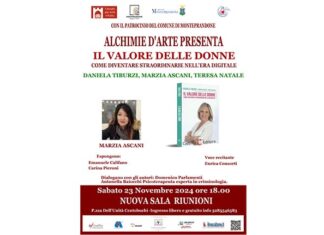 Alchimie d’Arte presenta “Il valore delle donne”: è la volta delle autrici Daniela Tiburzi, Marzia Ascani, Teresa Natale