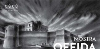 “Offida di Notte”, l’arte del carboncino di Fortunata Tozzi in mostra a Palazzo Mercolini
