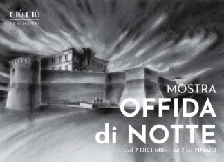 “Offida di Notte”, l’arte del carboncino di Fortunata Tozzi in mostra a Palazzo Mercolini