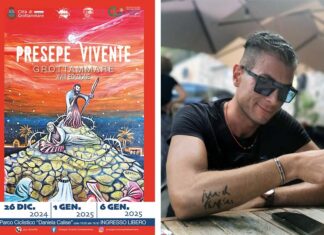 Un’opera di Donato Gentili per la locandina del Presepe Vivente di Grottammare