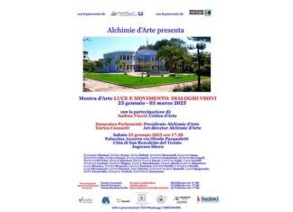 “Luci e movimento: dialoghi visivi”, la mostra collettiva di Alchimie d’Arte arriva in Palazzina Azzurra