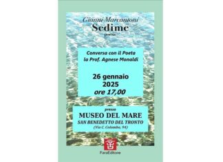 “Sedime”, presentazione della raccolta poetica di Gianni Marcantoni al Museo del Mare