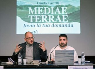 Grottammare, Kursaal gremito per la presentazione del libro “Mediae Terrae” di Guido Castelli