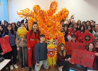 Gli studenti di lingua cinese del “Capriotti” celebrano la Festa di Primavera