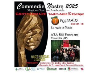 Commedie Nostre, “Lu regale de Natale” in scena al Teatro delle Energie di Grottammare