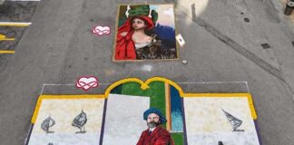 La pace e la speranza nelle opere dell’Infiorata d’arte effimera di Montefiore dell’Aso