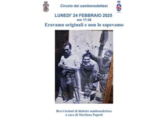 I Lunedì del Circolo: “Eravamo originali e non lo sapevamo”, incontro dedicato al dialetto sambenedettese