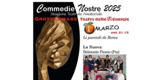 Lido degli Aranci, quarto appuntamento con “Commedie Nostre” a Grottammare