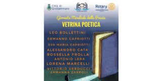 “Vetrina Poetica” a Grottammare organizzata dall’associazione Pelasgo 968 con il Rotary Club Hatriaticum Piceno-Roseto