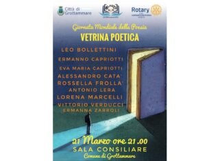 “Vetrina Poetica” a Grottammare organizzata dall’associazione Pelasgo 968 con il Rotary Club Hatriaticum Piceno-Roseto