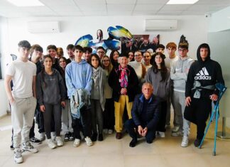 “Proteggiamo la bellezza”, il Liceo Scientifico Rosetti visita la mostra di Marcello Sgattoni