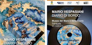 Il “Diario di Bordo” di Mario Vespasiani approda al Museo del Mare e della Costa di Sabaudia