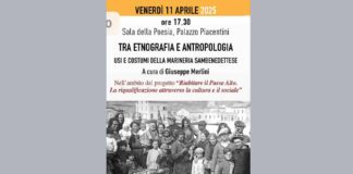 “Tra etnografia e antropologia”, incontro con Giuseppe Merlini a Palazzo Piacentini