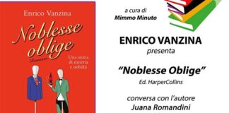 “Noblesse oblige”, Enrico Vanzina presenta il suo primo romanzo comico all’Auditorium Tebaldini
