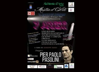 Alchimie d’Arte, a Centobuchi una mostra d’arte dedicata al ricordo di Pier Paolo Pasolini