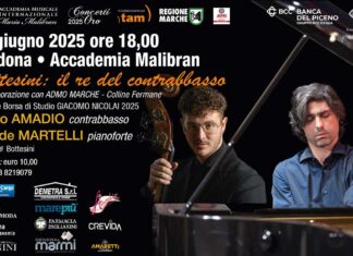 “Bottesini: il re del contrabbasso”, Diego Amadio e Davide Martelli in concerto all’Accademia Malibran