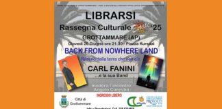 “Librarsi”, Carl Fanini apre il ciclo estivo della rassegna a Grottammare con il suo libro “Back from Nowhere Land”