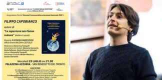 Filippo Capobianco premiato alla Palazzina Azzurra per “Le supernove non fanno rumore”