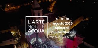 “L’arte non è acqua” torna a Spinetoli: tre giorni di musica e divertimento nel centro storico