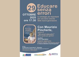 “Educare senza errori”, Maurizio Pincherle incontra i genitori all’Auditorium di San Benedetto