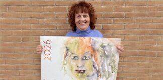 Calendario artistico 2026 di Matilde Menicozzi, presentazione il 7 dicembre a Grottammare