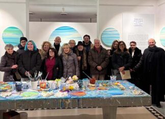 Psichiatria e arte alla Palazzina Azzurra con il laboratorio di pittura dinamica di Timoteo Sceverti