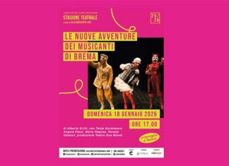 “Le nuove avventure dei musicanti di Brema” in scena al CineTeatro San Filippo Neri