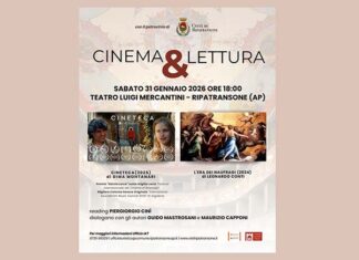 “Cinema & Lettura” al Mercantini di Ripatransone, ospiti lo scrittore Leonardo Conti e il regista Dima Montanari