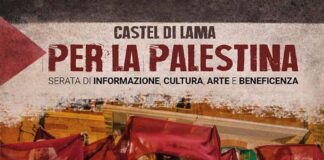 Castel di Lama per la Palestina: informazione, cultura e beneficenza al Teatro della “Mattei”