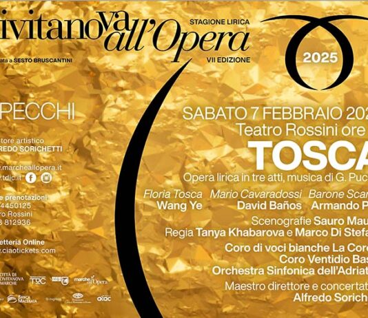 Una “Tosca” inedita al Teatro Rossini: lirica, teatro e cinema s’incontrano a Civitanova Marche