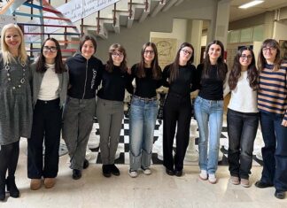 Il team femminile di Matematica Olimpica del Liceo Rosetti in finale nazionale