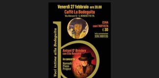 “La Balia Asciutta – Voci intime alla Bodeguita”, è la volta di Antoni O’Breskey in concerto con Elio Boscaini