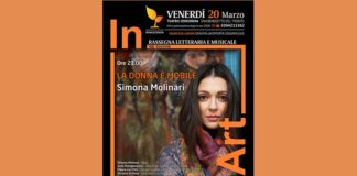 In Art, Simona Molinari sul palco del Concordia il 20 marzo con lo spettacolo “La donna è mobile”